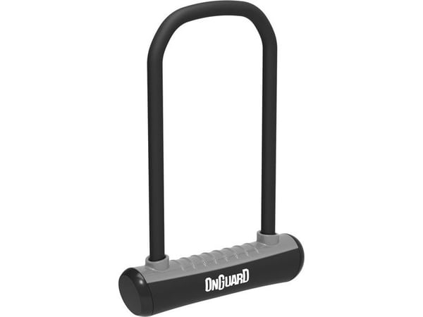 OnGuard sykkellås U-Lock Neon Mini, neon svart 90x140 mm (8155BL)