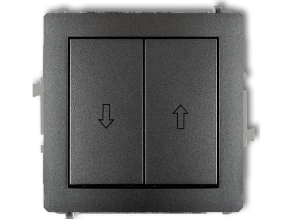 Karlik 11DWP-8, tasokytkin, grafiitti, IP20, 250 V, 10 A