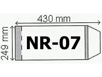 Narnia B5 säädettävä suojus alarajoitukseen nro 7 (25kpl) (131636)