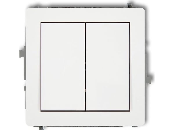 Karlik DWP-44.2, Trykknapkontakt, IP20, IP44, 250 V, 10 A