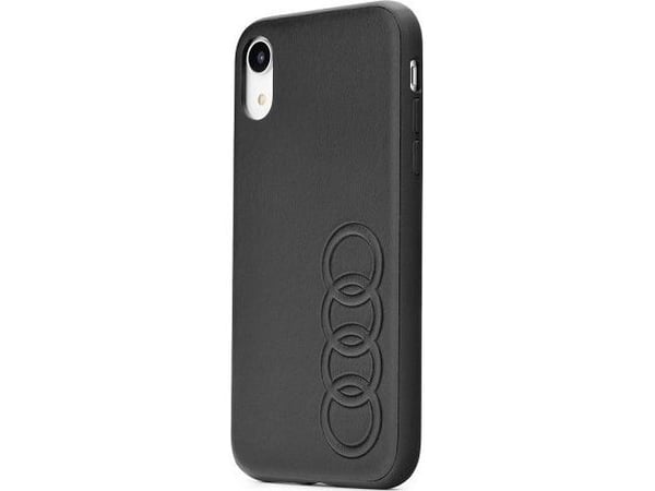 Audi syntetisk lær iPhone 11 Pro 5,8" svart/sort hardcase AU-TPUPPCIP11-TT/D1-BK