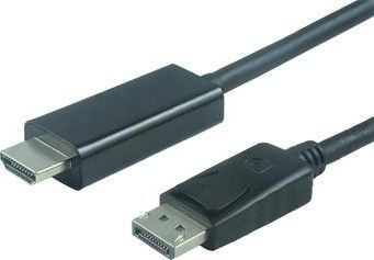 PremiumCord KPORTADK04-03, 3 m, DisplayPort, HDMI, Hankjønn, Hankjønn, Rett