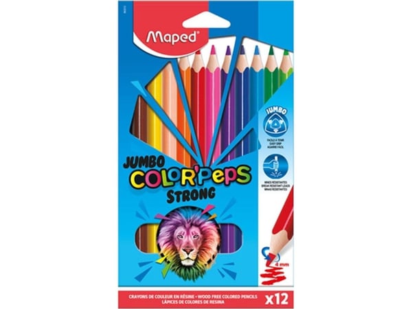 Maped 863312, Multifärg, 12 styck