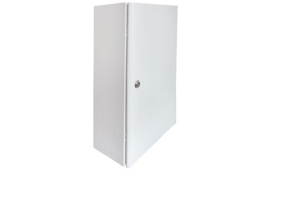 Tät kapsling RH231 200x300x150mm IP65 grå med monteringsplåt - 6-601