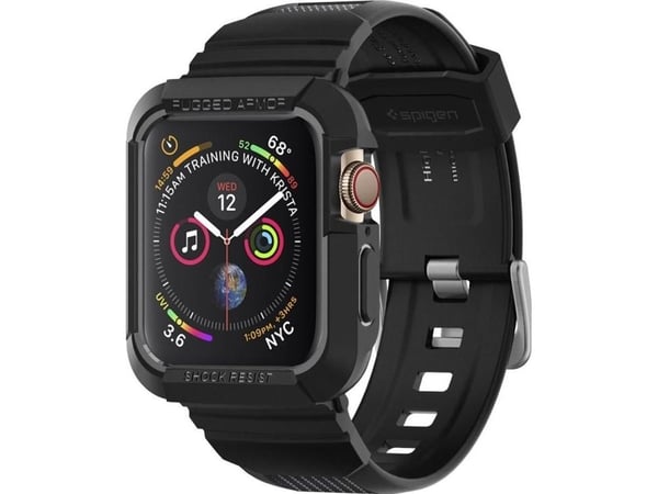 Spigen Rugged Armor Pro - Beskyttende deksel for smartarmåndsur - robust - termoplast-polyuretan (TPU)