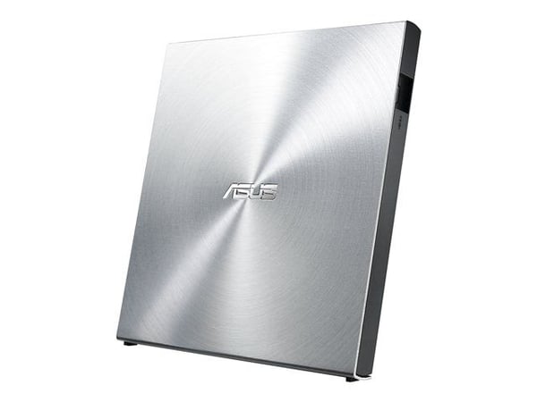 ASUS SDRW-08U5S-U - Platestasjon - DVD±RW (±R DL) / DVD-RAM - 8x/8x/5x - USB 2.0 - ekstern - sølv