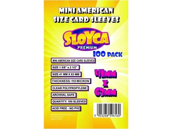 Mini American Premium T-skjorter 41x63 mm (100 stk.)