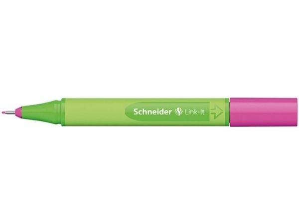 Schneider Schreibgeräte Link-It, Rosa, Grønn, Rosa, Plast, Trekant, Fashion-pink, Fiber