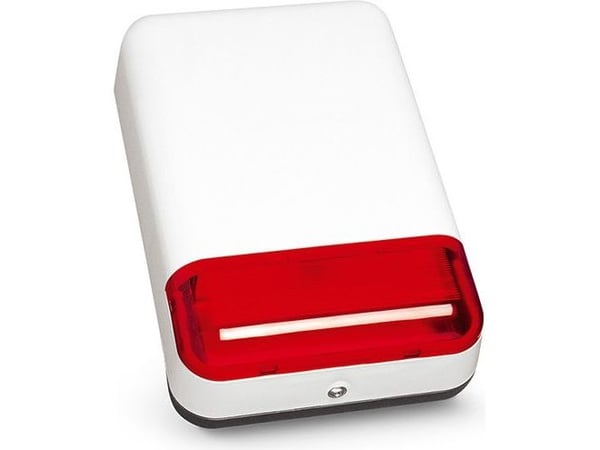 Satel SPL-2030 R, Wired siren, Utendørs, III, 120 dB, Rød, Hvit, 250 mA