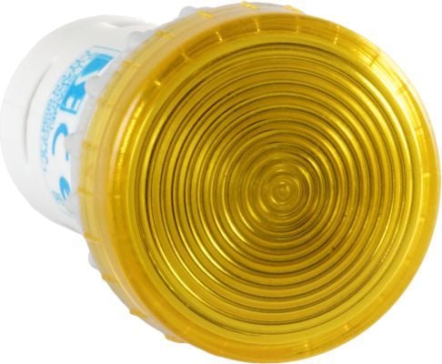 Spamel kompakt gul LED-lampe 24V AC/DC (PK22-LG-24-LED AC/DC)