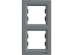 Schneider Electric Ramka 2-krotna pionowa stal (EPH5810262)