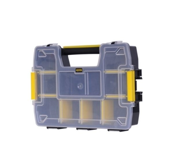 Stanley STST1-71197, Eske for små deler, Plast, Polypropylen, Sort, Hvit, Gult, 3 l, 2,5 kg, 293 mm