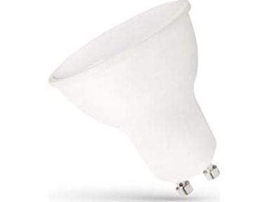 Spectrum LED - LED-pære for søkelys - GU10 - 6 W - klasse A+ - kjølilg hvitt lys - 6000 K