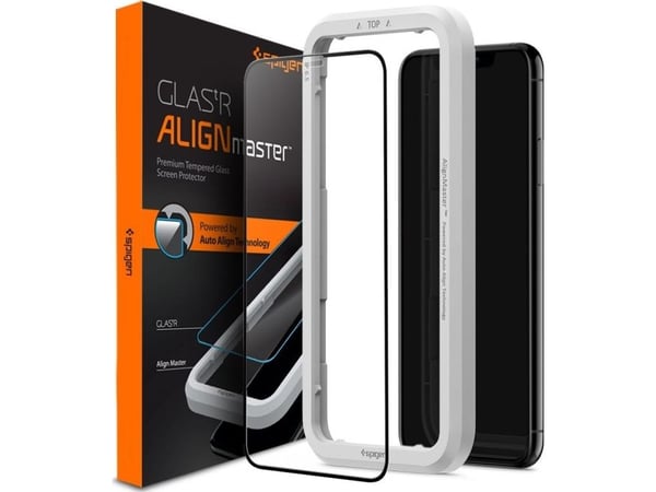 Spigen AGL00106, Apple, iPhone 11 iPhone XR, Svart, Gjennomsiktig, 1 stykker