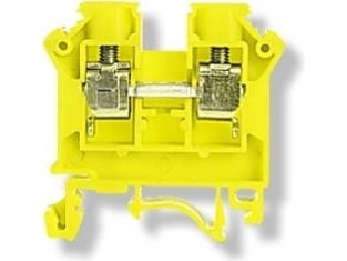 Väyläliitin 2-johdin 10mm2 keltainen UUSI ZSG 1-10.0Nz 11521314