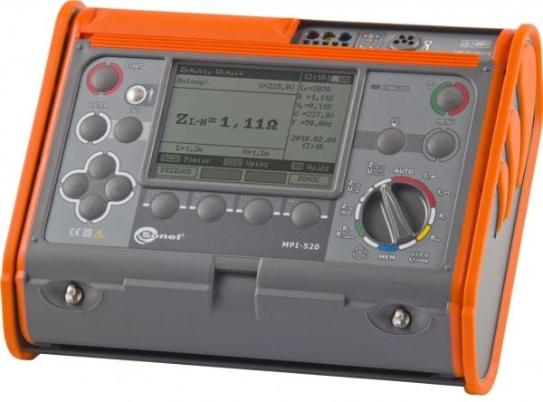 Sonel mätare för elinstallationsparametrar MPI-520 flerfunktionell (WMPLMPI520)