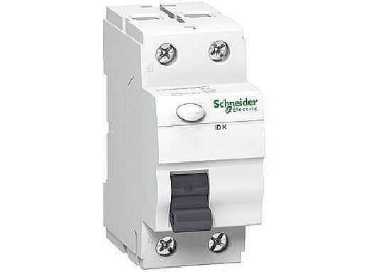 Schneider Residual current circuit breaker 2P 40A 0,03A type AC ID K - A9Z05240