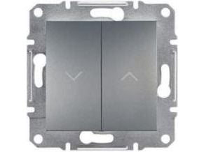 Schneider Electric jalusibrytare Asfora utan ram, stål (EPH1300562)
