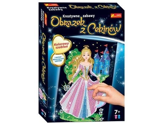 Morgen paljett bilde. Prinsesse - 15160265