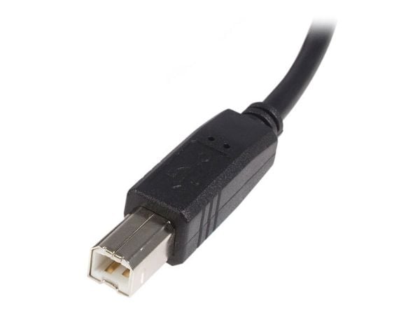 StarTech 1m USB 2.0 A to B Cable M/M - USB-kabel - USB (hann) til USB-type B (hann) - USB 2.0 - 1 m - svart