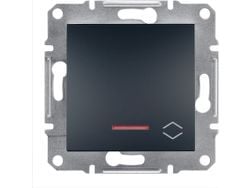 Schneider Electric Porraskytkin valaistuksella ilman kehystä antrasiitti (EPH1500171)