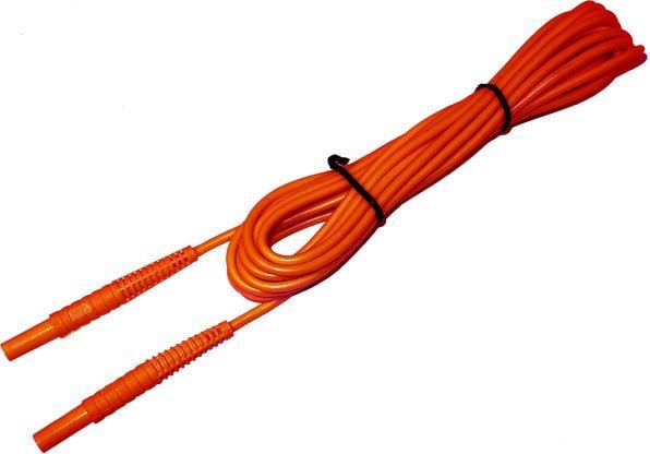 Sonel målekabel rød bananstilk 10 m (WAPRZ010REBB)