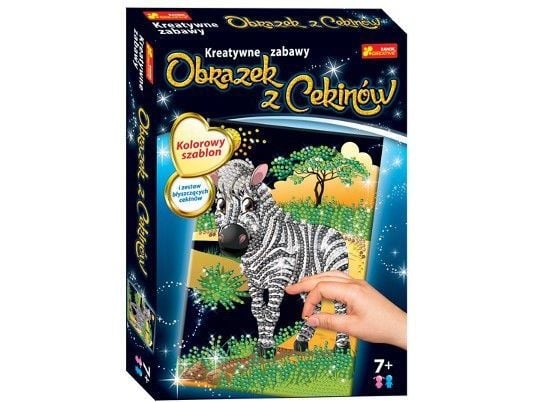 Ranok Sequin Zebra tavla - 15160262