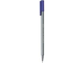 STAEDTLER triplus - Fineliner - blå - vannbasert blekk - 0.3 mm - superfin