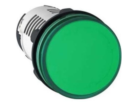 Schneider Electric XB7, 2,2 cm, 24 V, Vihreä, IP65