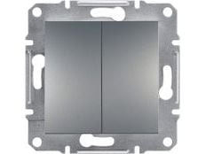 Schneider Electric Asfora pistorasiakytkin ilman runkoa teräs (EPH0300162)