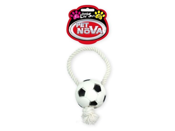 PET NOVA VIN Rope-Soccer boll 28 cm PET NOVA VIN Rope-Soccer boll 28 cm