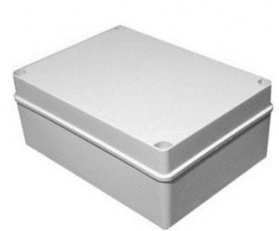 PCE Hermeettinen laatikko LIGHT 164x119x76mm IP55 sileä EL-161