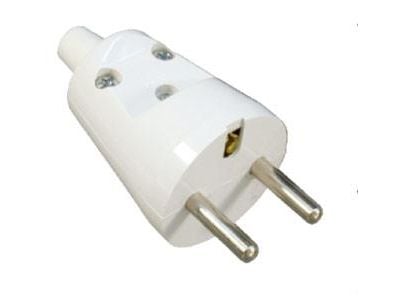 Opal Suora pistoke irrotettava WT-30 2P+Z 16A valkoinen