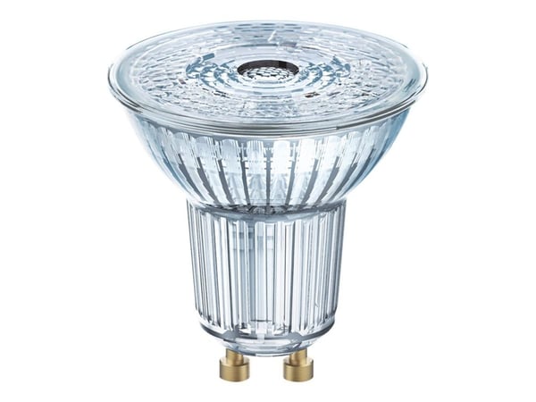 OSRAM LED BASE - LED-glödlampa med reflektor - form: PAR16 - GU10 - 3.6 W (motsvarande 50 W) - klass A++ - varmt vitt ljus - 2700 K (paket om 3)