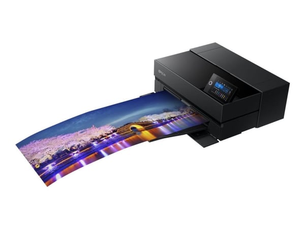 Epson SureColor SC-P700 - Skriver - farge - ink-jet - A3 Plus - 5760 x 1440 dpi - kapasitet: 120 ark - Wi-Fi(ac), USB-vert, USB 3.0, LAN