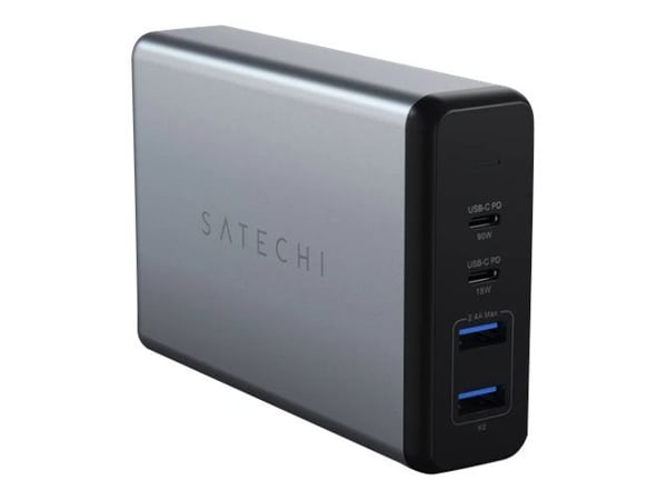 Satechi ST-TC108WM, Sisätila, AC, Musta, Harmaa