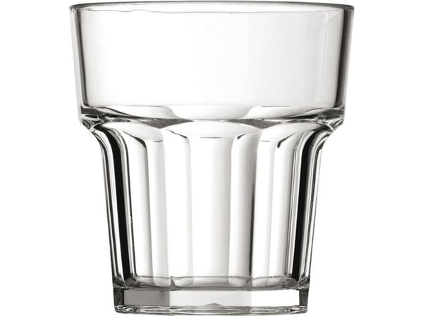 Plastglas American 26 cl Ø8.3x9 cm Slagfast Flergangs Polycarbonat,stk