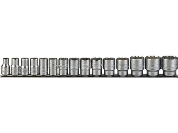 Teng Tools sokkel/bits-sett med 1/2 grep (M1215MM)