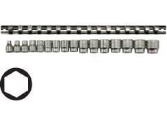 Teng Tools sexkantshylsor 3/8" 7-22mm 17st (116660101)