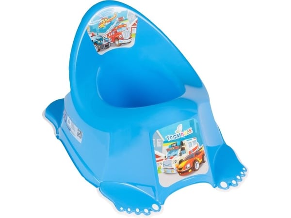 Tega Baby nattpotte sklisikker Auta - blå (CS-001-120)