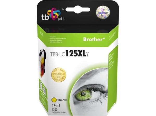 Ink.kazet kompatibilni s Brother LC125XLY 100% new