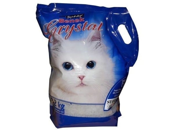 Kattesand Super Benek Crystal 7,6 l