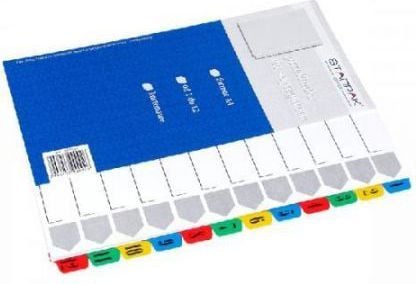 Starpak kartongavdelare A4 1-12 numrerade (179875)
