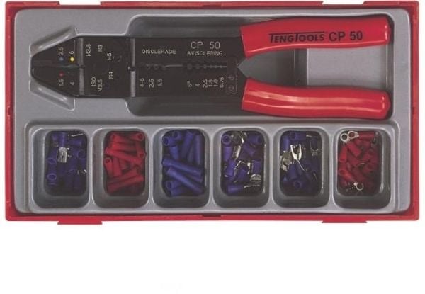 Teng Tools tång med kontakter 121 delar TTCP121 - 110380102