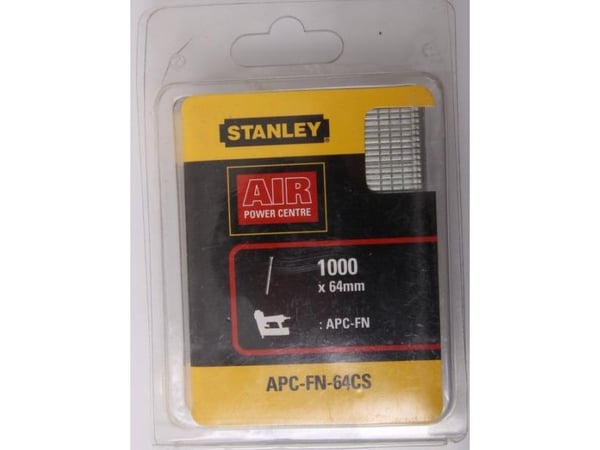 Stanley galvaniserte stiftspiker 64 mm 1000 stk APCFN64