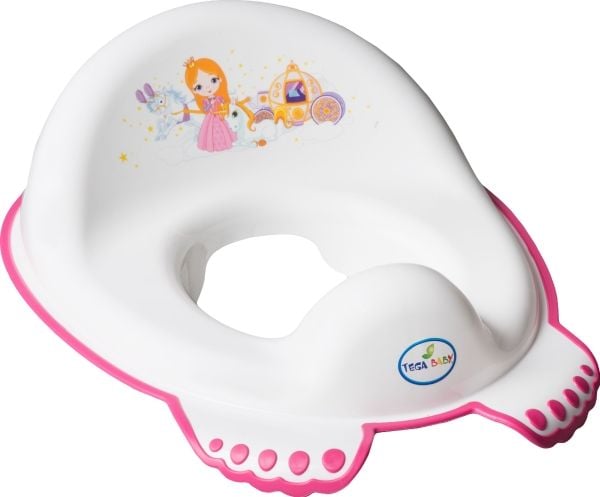 Tega Baby toalettsete antiskli Prinsesse - hvit (LP-002-103)