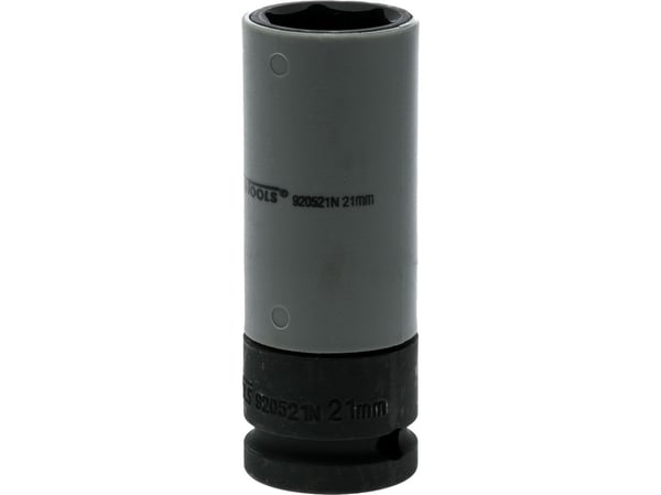Teng Tools sokkel med grep 1/2" for bolter 21 mm