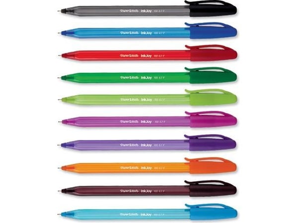Paper Mate kulepenner miks farger 10 stk. (S0957191)