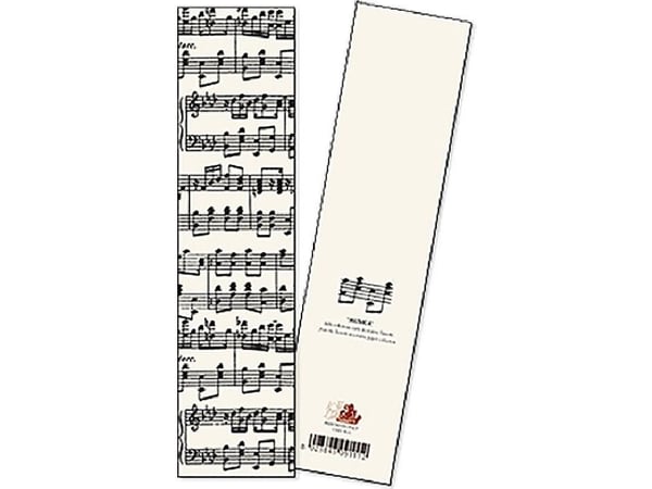 Tassotti bokmerke Musica 5×20 2 stk