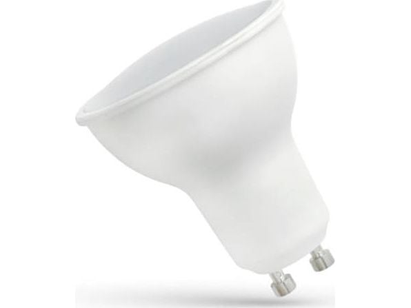 Spectrum LED-pære GU10 4W WW SMD - matt/hvit frostet (varm hvit)